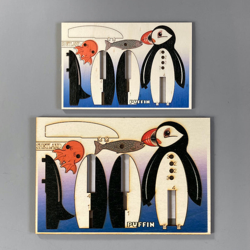 Puffin Pop out postcards