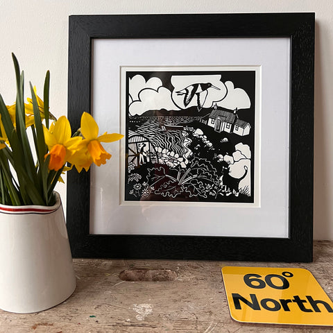 Shetland Garden Print