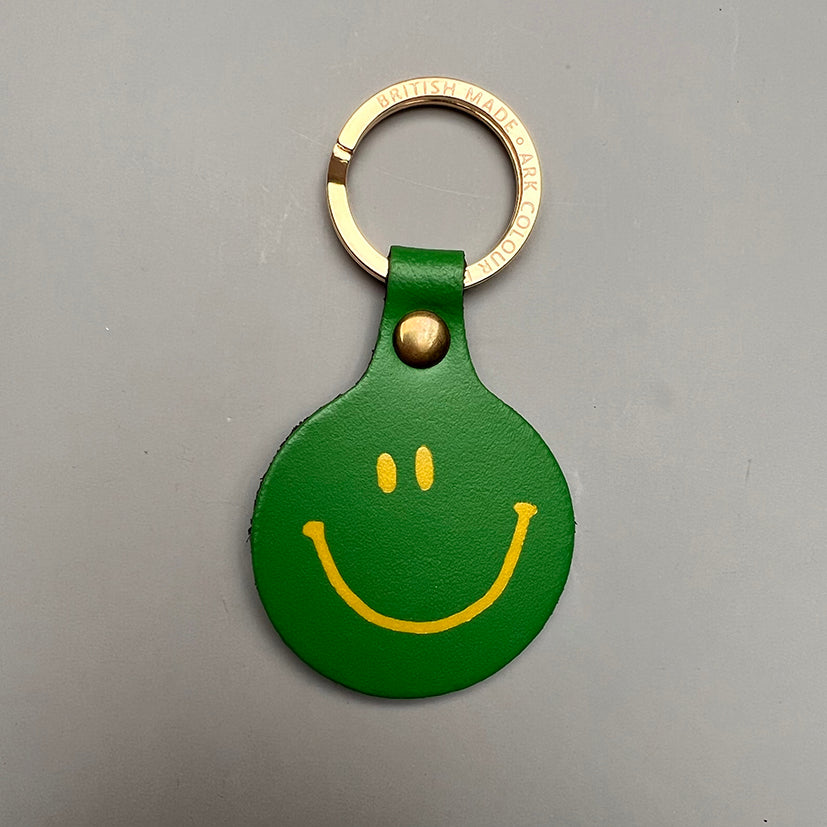 Smiley face key fob