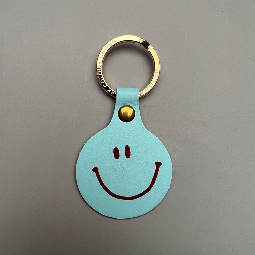 Smiley face key fob