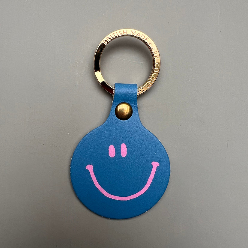 Smiley face key fob