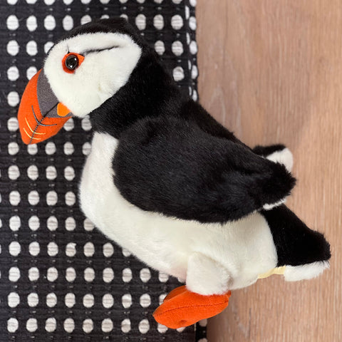 Cuddly soft puffin