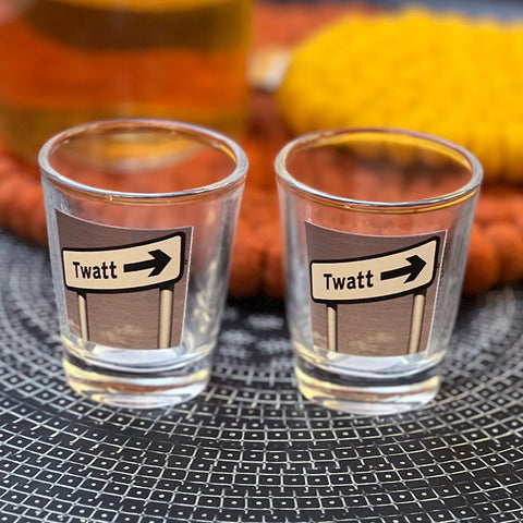 Twatt Shot glass