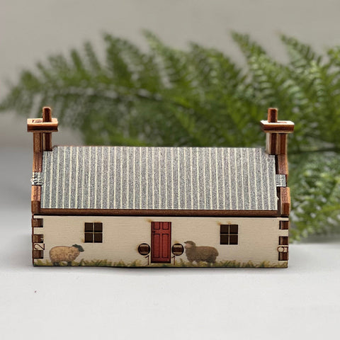 shetland croft Pop out postcards