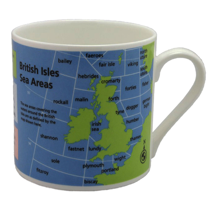 Sea Areas of the British Isles Mug