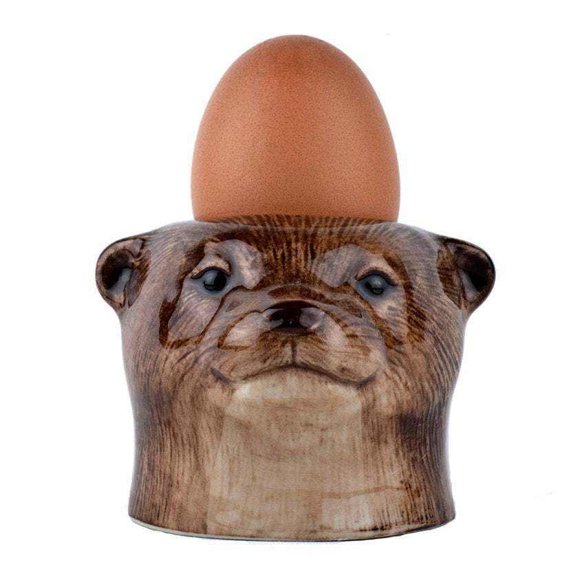 Ceramic Otter Egg Cup