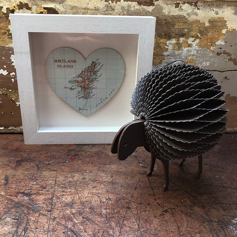 Paper Sheep Decoration