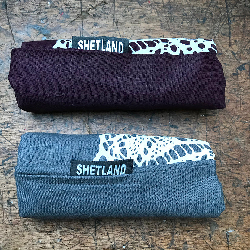 Shetland lace bag