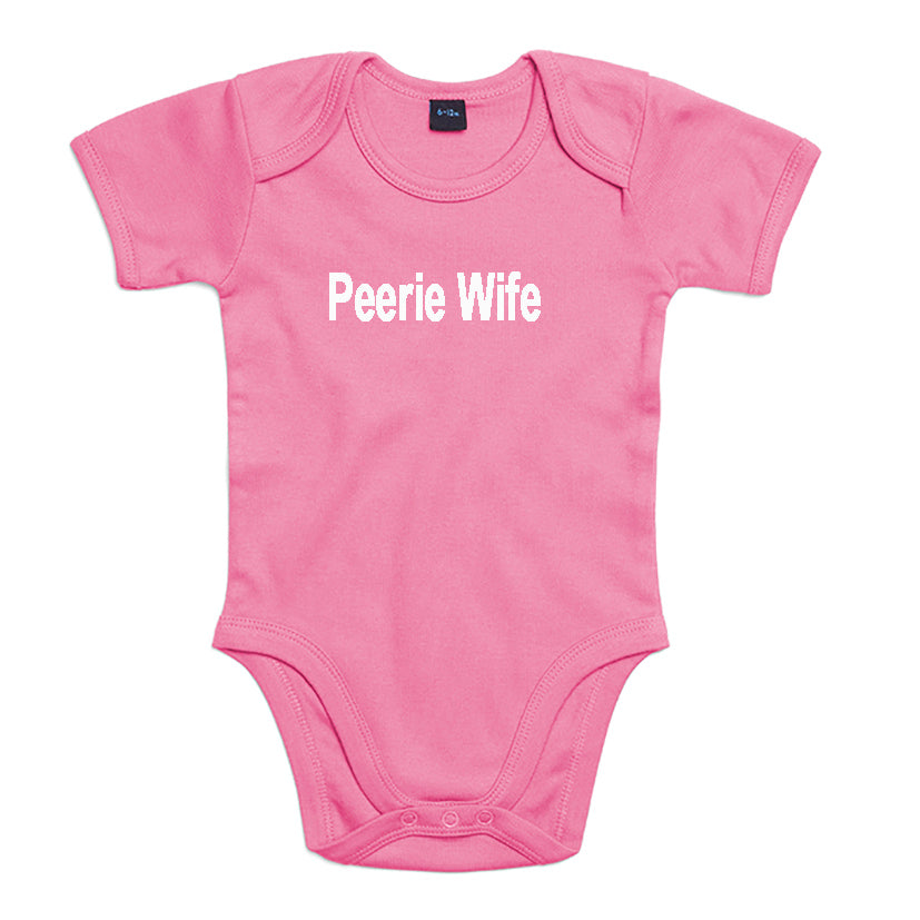 Peerie Wife Baby Vest