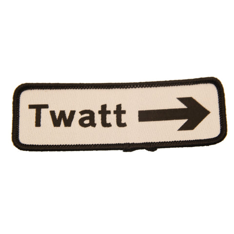 Twatt Sew on Patch