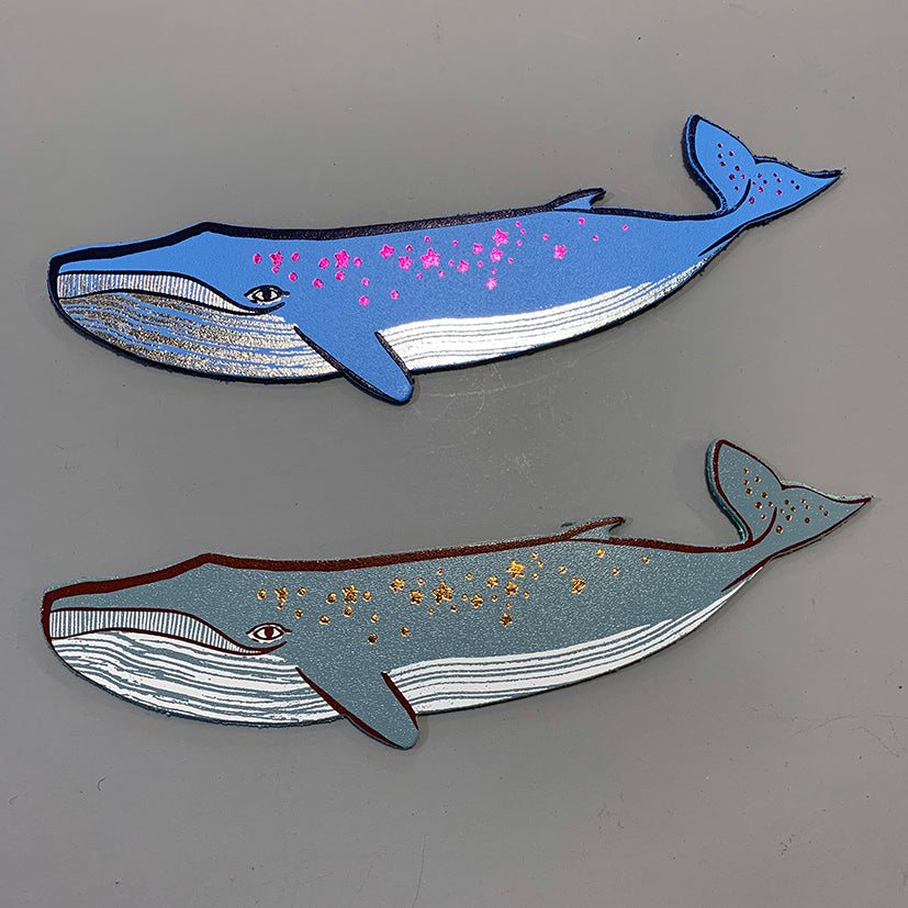 Whale bookmark